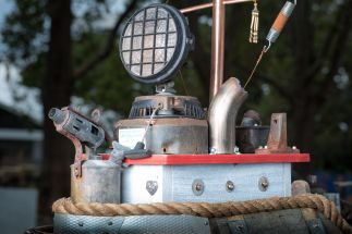 Wine Barrel Tug Boat