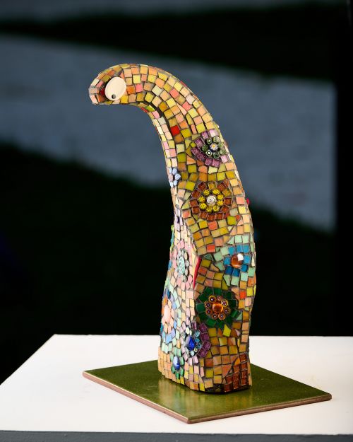 Nessie sculpture by Bronwyn Culshaw