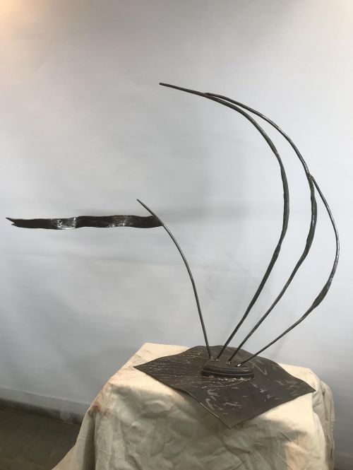 Sailing sculpture by Paul Cacioli