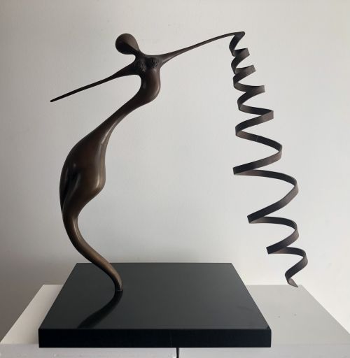 Dance Like There’s No Tomorrow sculpture by Janine Clark