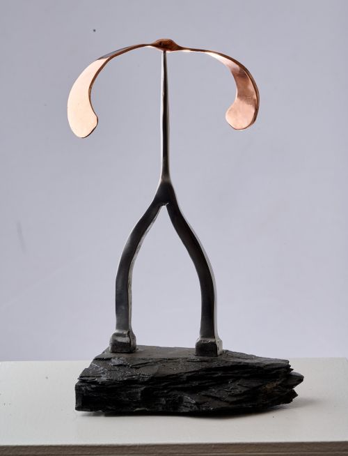 Head Spin sculpture by Paul Cacioli