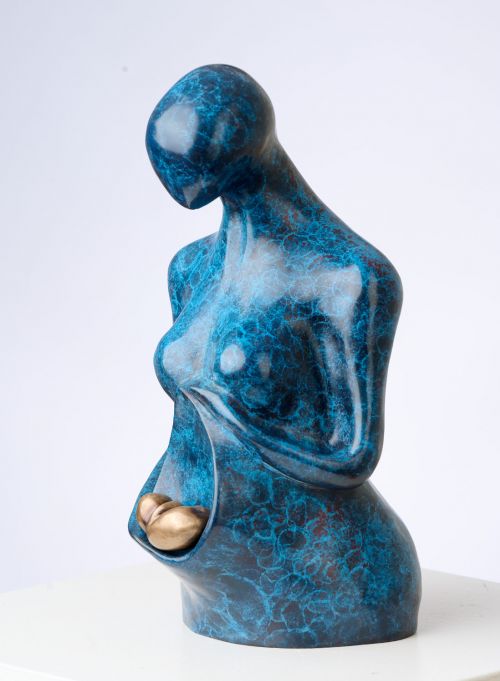 I will Love you Forever sculpture by Monica Mauer Jan