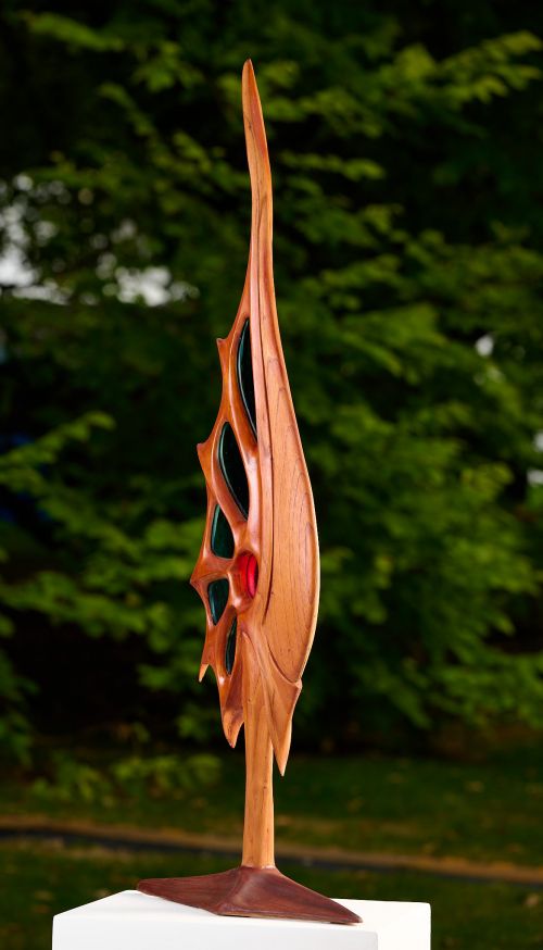 Butterfly wing sculpture by Rajko Grbac