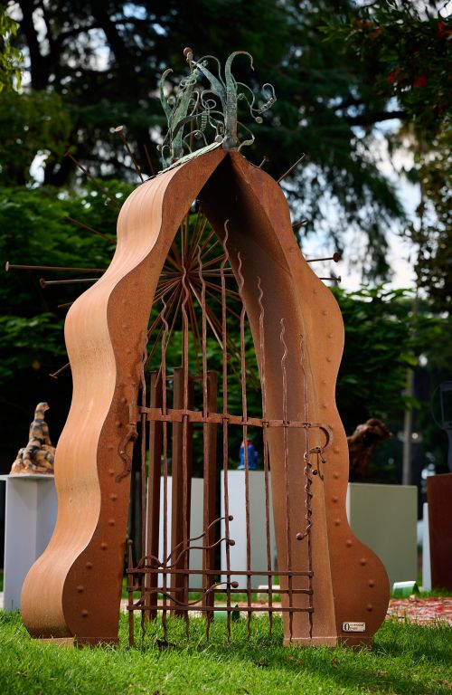 GothGate sculpture by Charlie Aquilina