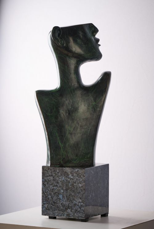 Warrior sculpture by Eva Ermer