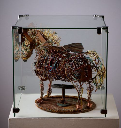 Cullings of Brumbies & Obsolete Modes of Transport sculpture by Wendy Reiss