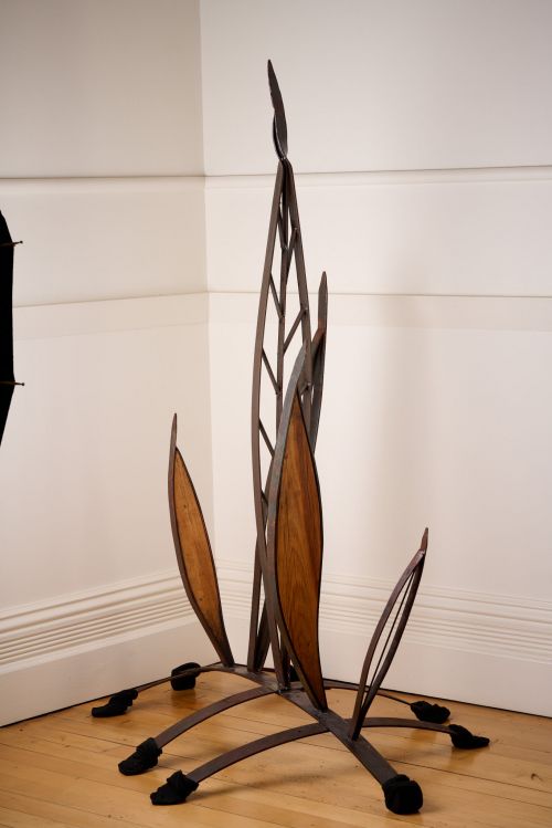Five Viminalis Leaves sculpture by Graeme Hardidge
