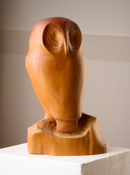 Owl sculpture by Harry Tyler