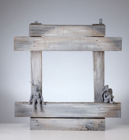 Out of Frame sculpture by Ilona Herreiner