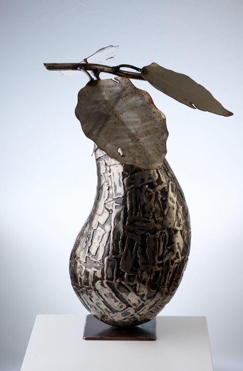 Eggplant sculpture by Peter King