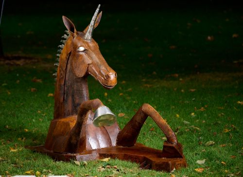 The Last Unicorn sculpture by Corrado Rizza
