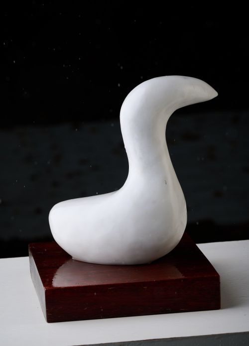 Water Bird sculpture by Peter Sanders
