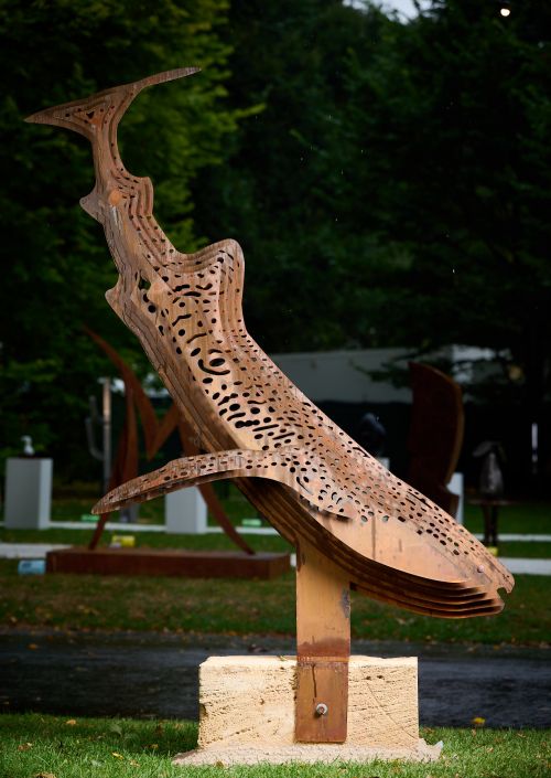 Whale Shark sculpture by Helen Neyland
