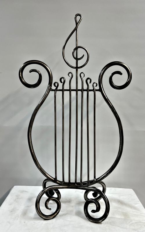 Cecelia’s Harp sculpture by Paul Cacioli