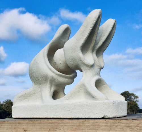 Caladenia sculpture by Scott Sheil