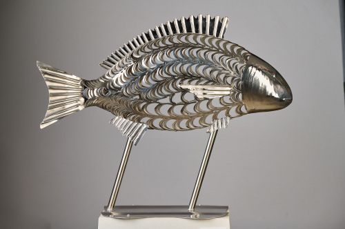 Snowy River Bream sculpture by Neil Findley