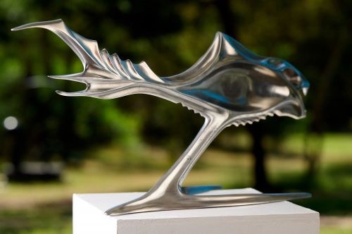 Fish sculpture by Rajko Grbac