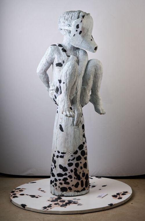 The Enigma of Kaspar Hauser sculpture by Ilona Herreiner