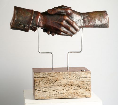 Treaty II sculpture by Anne Anderson