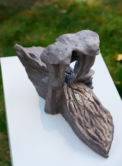 Water Through Rock sculpture by Rachel Steinman