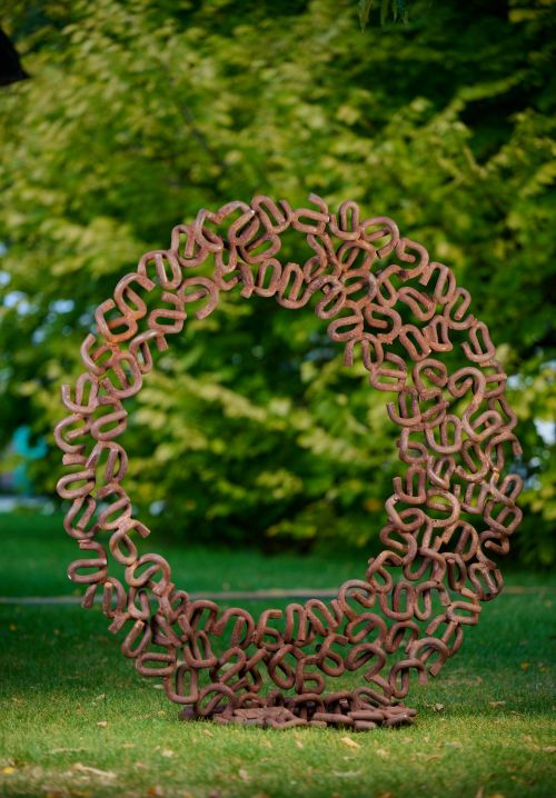 Off Centre sculpture by Patrick Flanagan