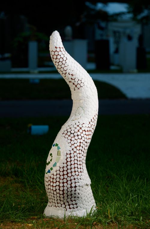 Octopus sculpture by Jen Groome