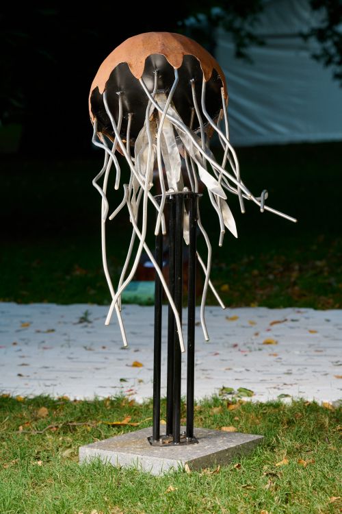The Jellyfish sculpture by Gene McLaren