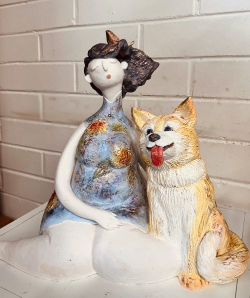 Companion 2401 sculpture by Yinghong Li