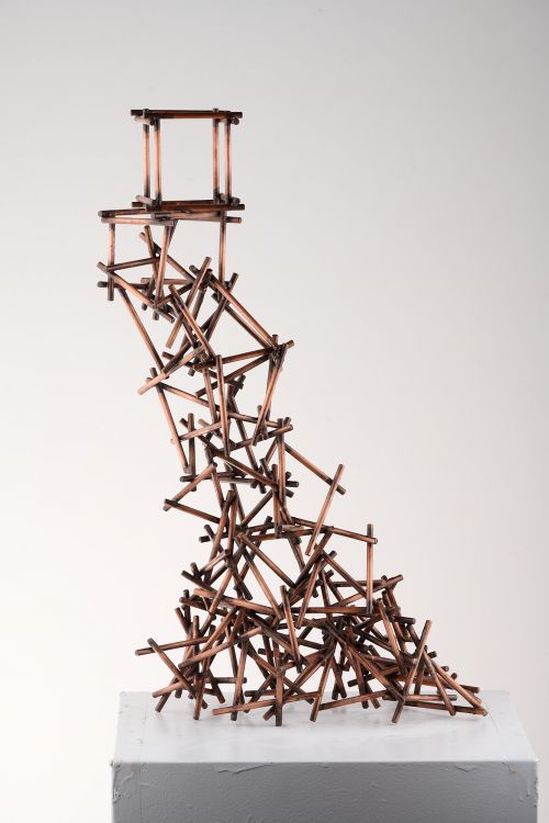 Order from Chaos sculpture by Michael Meszaros OAM