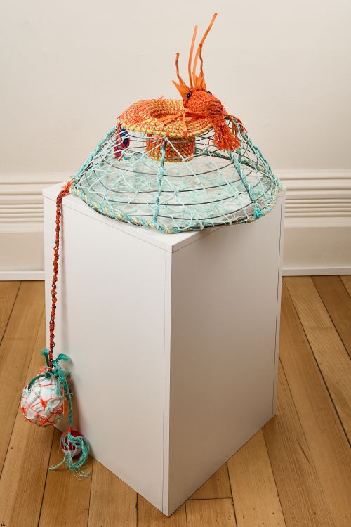 Catch of the day sculpture by Jo Jo Spook