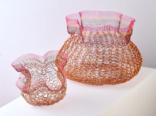 Comfort to me twin set sculpture by Jody Galvin