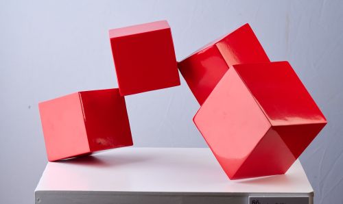 Hop Step Jump sculpture by Jenny Reddin