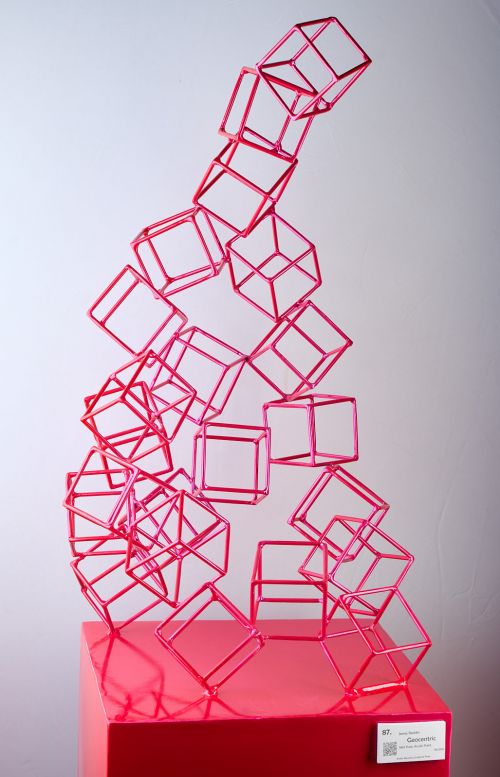 Geocentric sculpture by Jenny Reddin