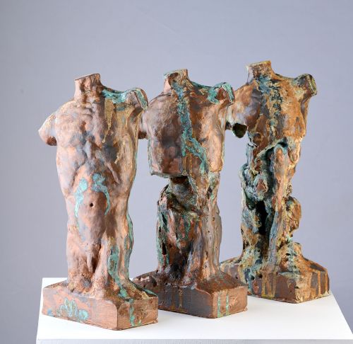 Disintegration sculpture by Michael Timms