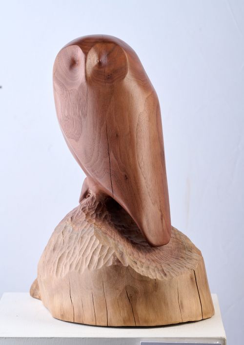 Owl sculpture by Harry Tyler