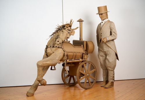 EQUUA MACHINA sculpture by Patrick Duffy