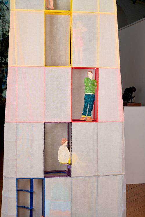 Apartment Wing (Lockdown) sculpture by Alastair Gratton