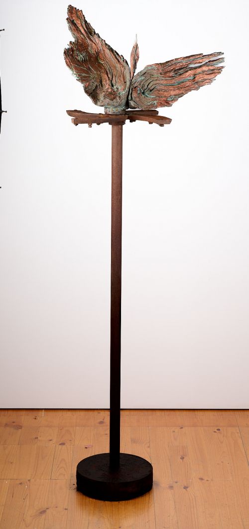 From the chrysalis sculpture by Diane Thompson