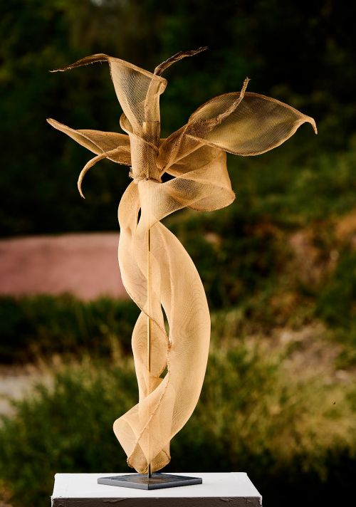 Lilies Spiral Above All Else! sculpture by Jackie Mackinnon