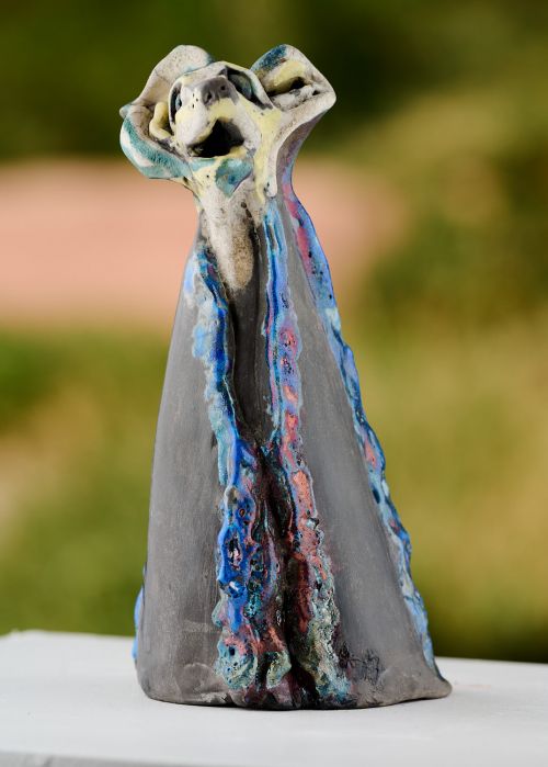 Smokey sculpture by Aukje Van Vark